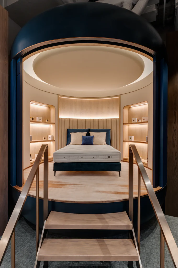 beyond sleep mattress showroom hong kong sleeping pod