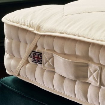 mattress with mattress topper and mattress protector